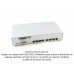 Extensor / Splitter 1x4 puertos DVI+Audio vía Cat5/Cat6 20 m